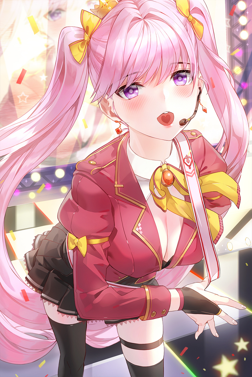 This is a pixiv picture whose title is 🤭.