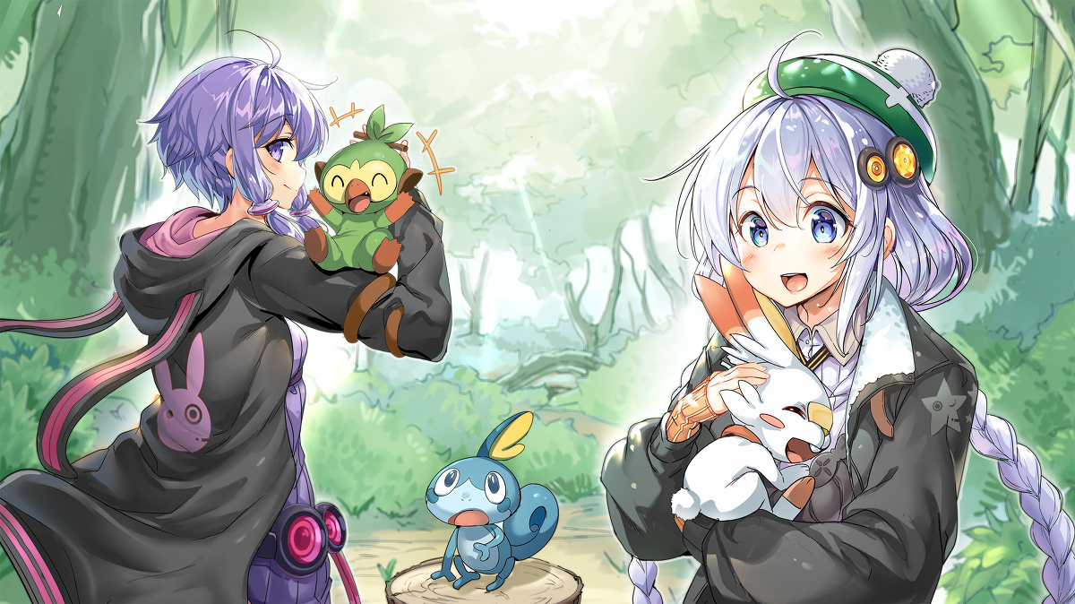 This is a pixiv picture whose title is 【ポケモン剣盾】このすば！【ボイロ実況】.