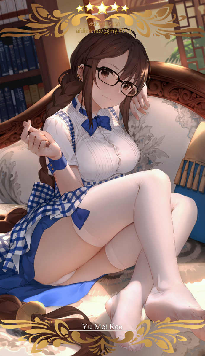 This is a pixiv picture whose title is 虞美人.