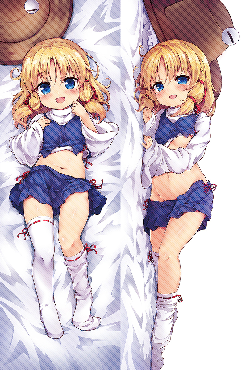 This is a pixiv picture whose title is 諏訪子様抱き枕.