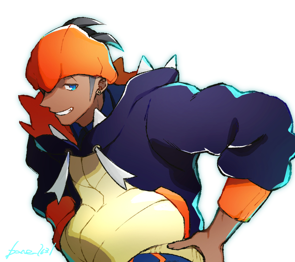 This is a pixiv picture whose title is キバナさん.