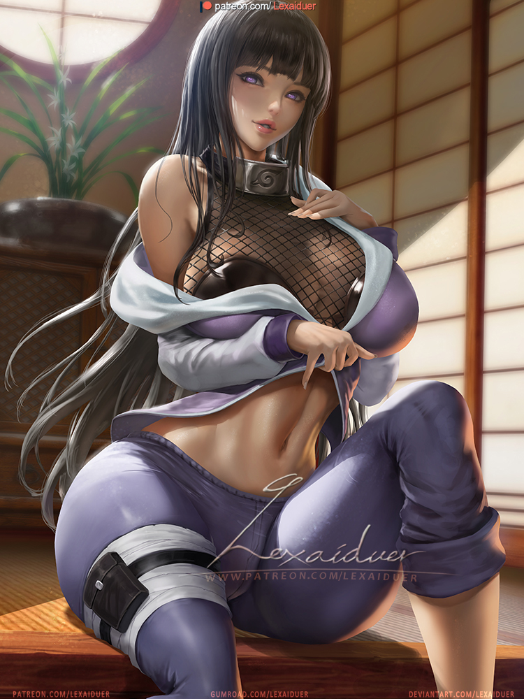 This is a pixiv picture whose title is [NARUTO]HINATA_Preview.