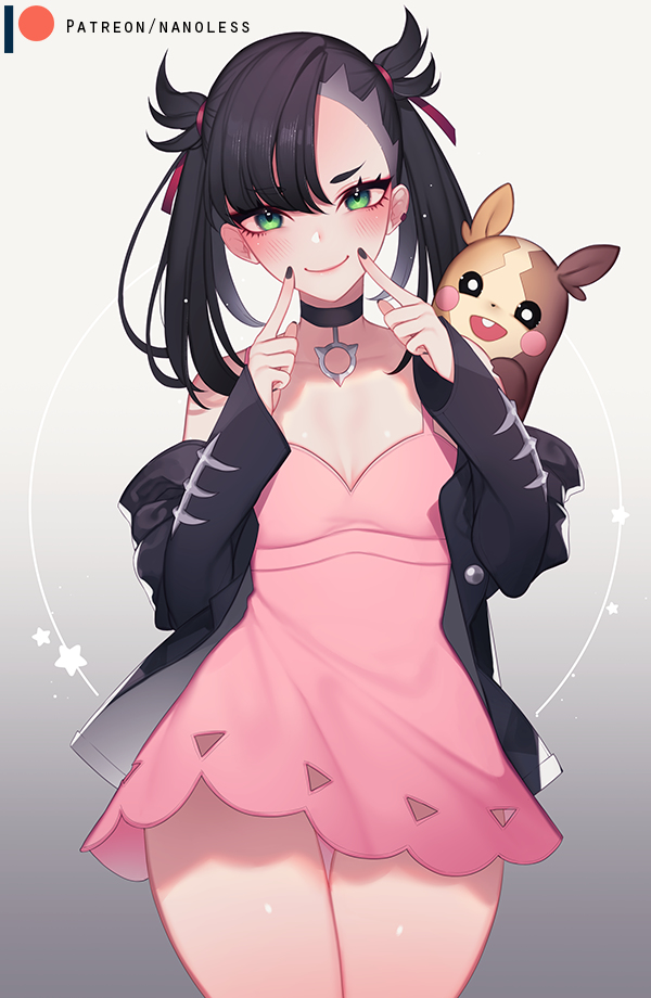 This is a pixiv picture whose title is Marnie.