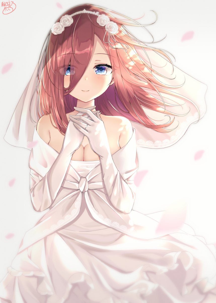 This is a pixiv picture whose title is Wedding.