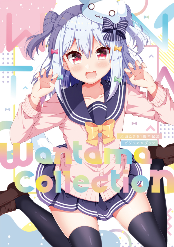 This is a pixiv picture whose title is 【C97】犬山たまき1周年記念ビジュアルブック.