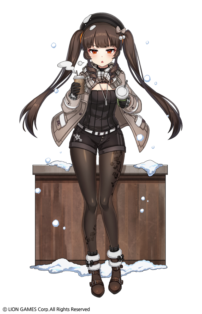 This is a pixiv picture whose title is Soulworker winter costume illust.