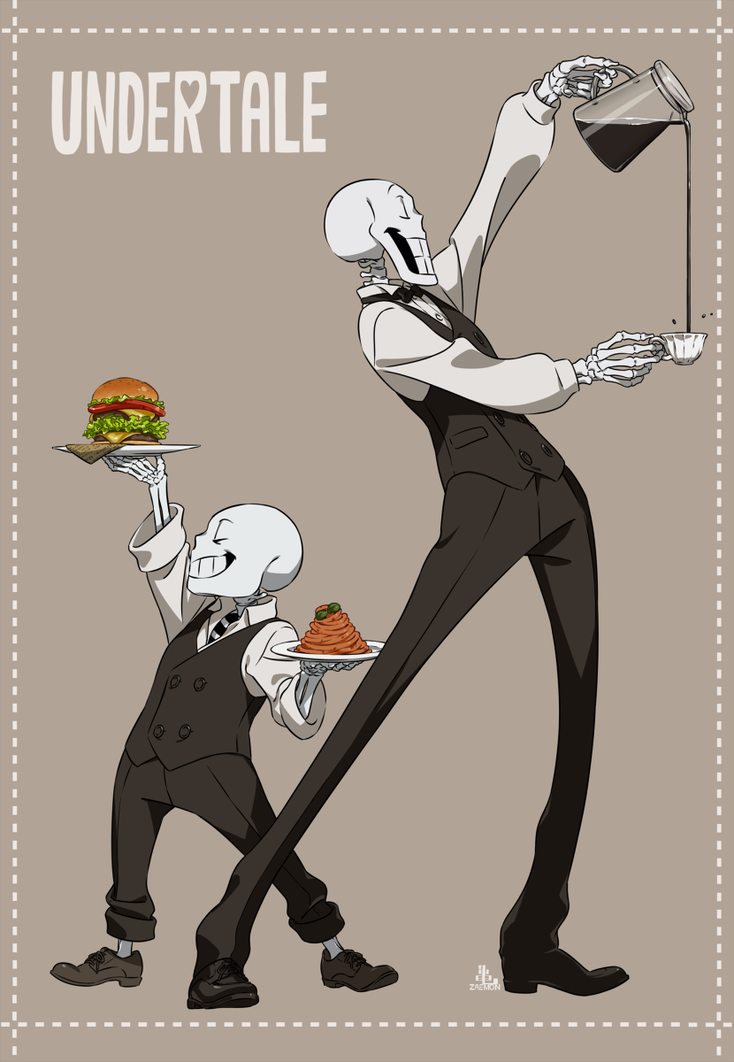 This is a pixiv picture whose title is Skeleton brothers3.