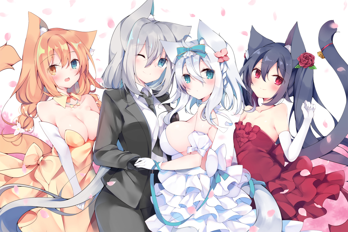 This is a pixiv picture whose title is Party!!.