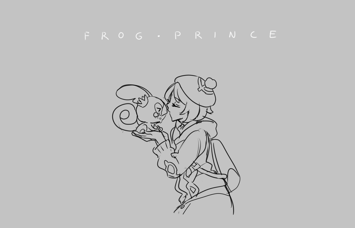 This is a pixiv picture whose title is The Frog Prince.