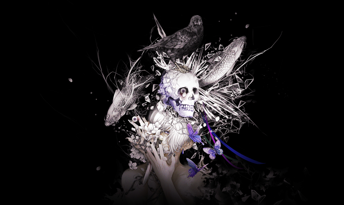 This is a pixiv picture whose title is 悪趣味.