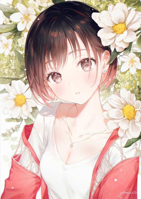 This is a pixiv picture whose title is はなのささやき.