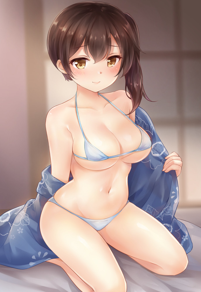 This is a pixiv picture whose title is 加賀さんと....
