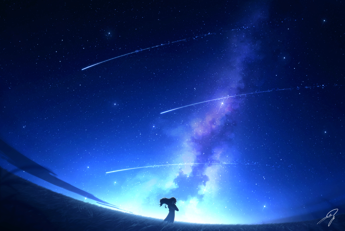 This is a pixiv picture whose title is luminous.