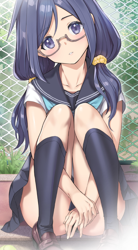 This is a pixiv picture whose title is セーラー服・はすみ.