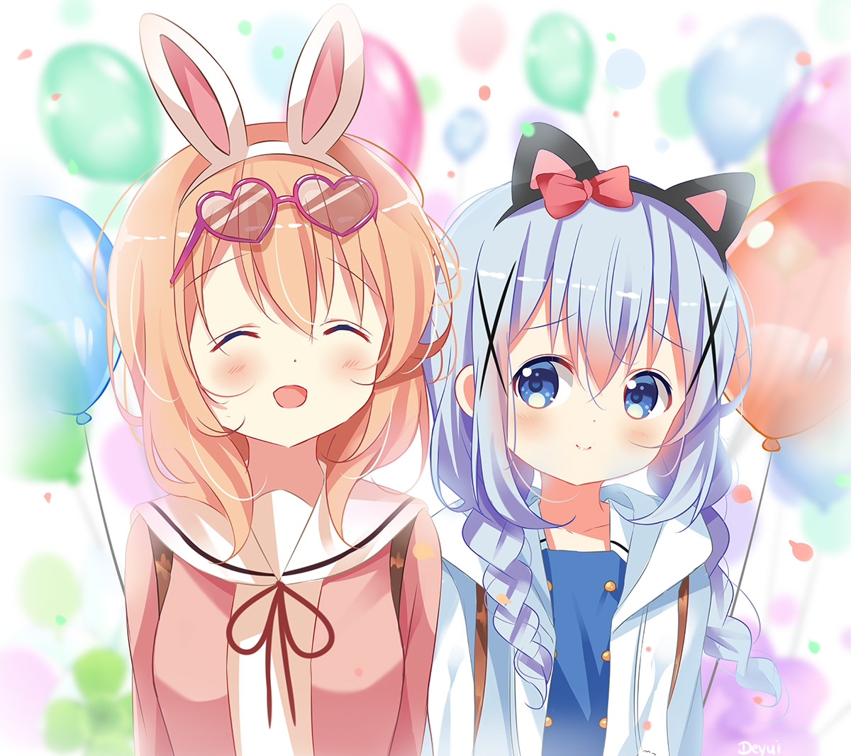 This is a pixiv picture whose title is Happy Birthday Chino 2019!.