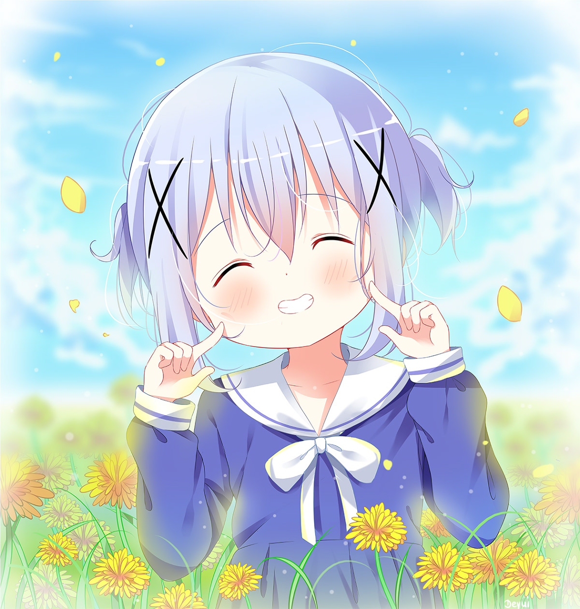 This is a pixiv picture whose title is Happy Birthday Chino 2019!.