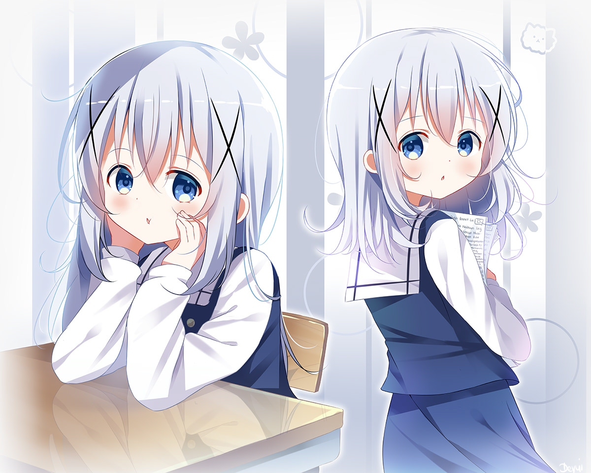 This is a pixiv picture whose title is Happy Birthday Chino 2019!.