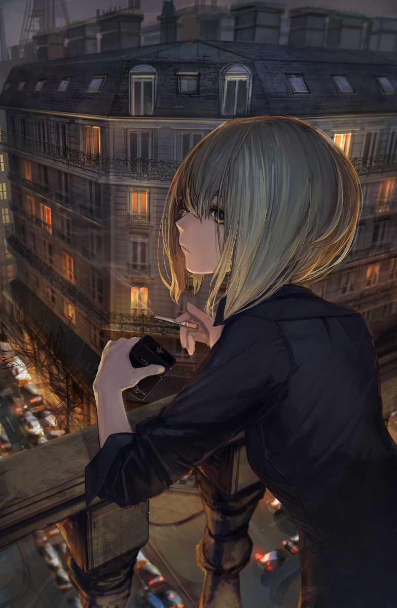 This is a pixiv picture whose title is light.