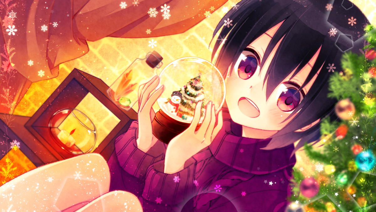 This is a pixiv picture whose title is クリスマス.