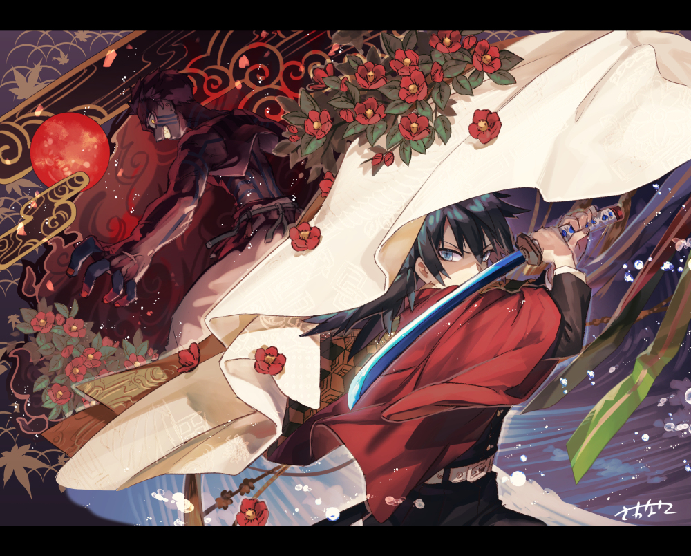 This is a pixiv picture whose title is 鬼滅らくがき詰め.