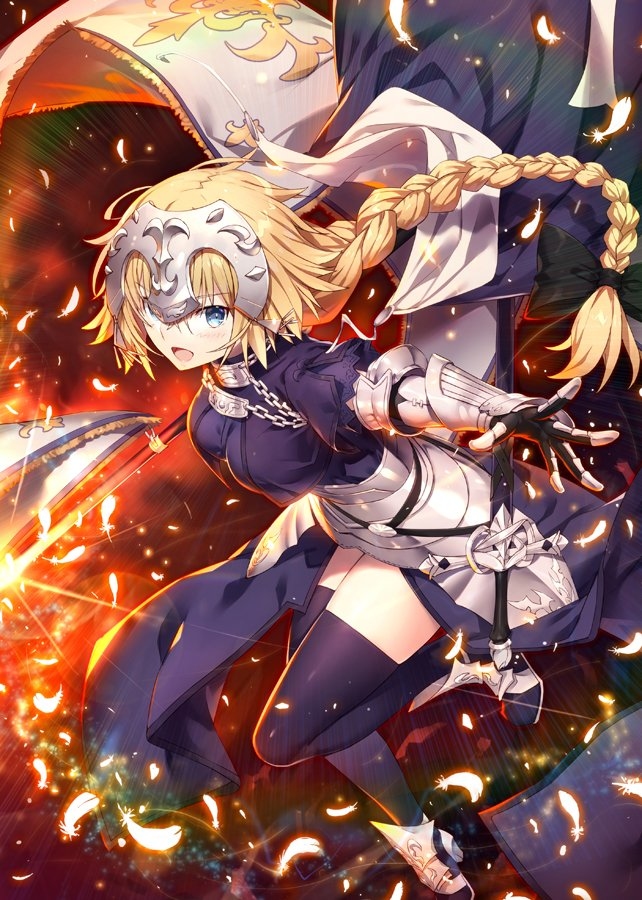 This is a pixiv picture whose title is C97表紙イラスト　ジャンヌ・ダルク.