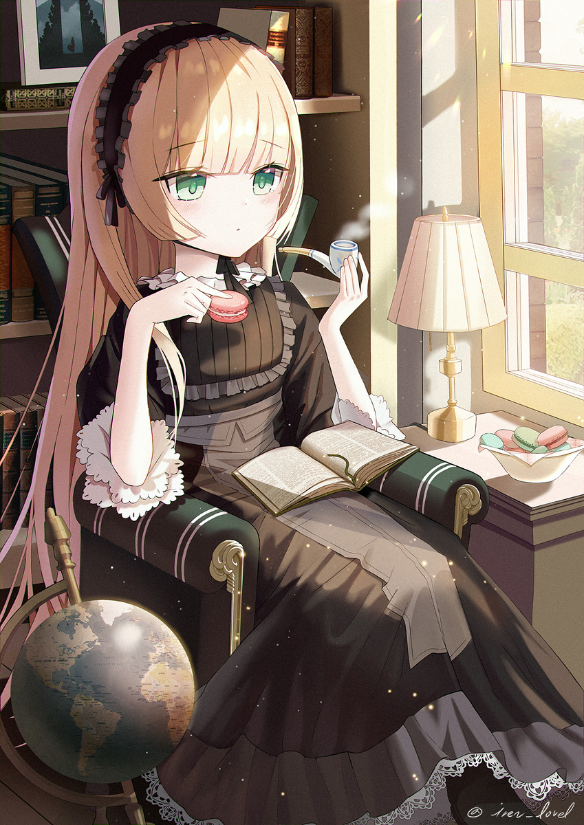 This is a pixiv picture whose title is GOSICK -ゴシック-.