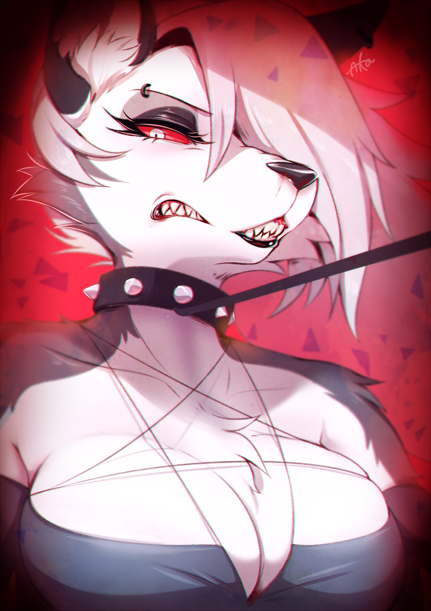 This is a pixiv picture whose title is Loona.