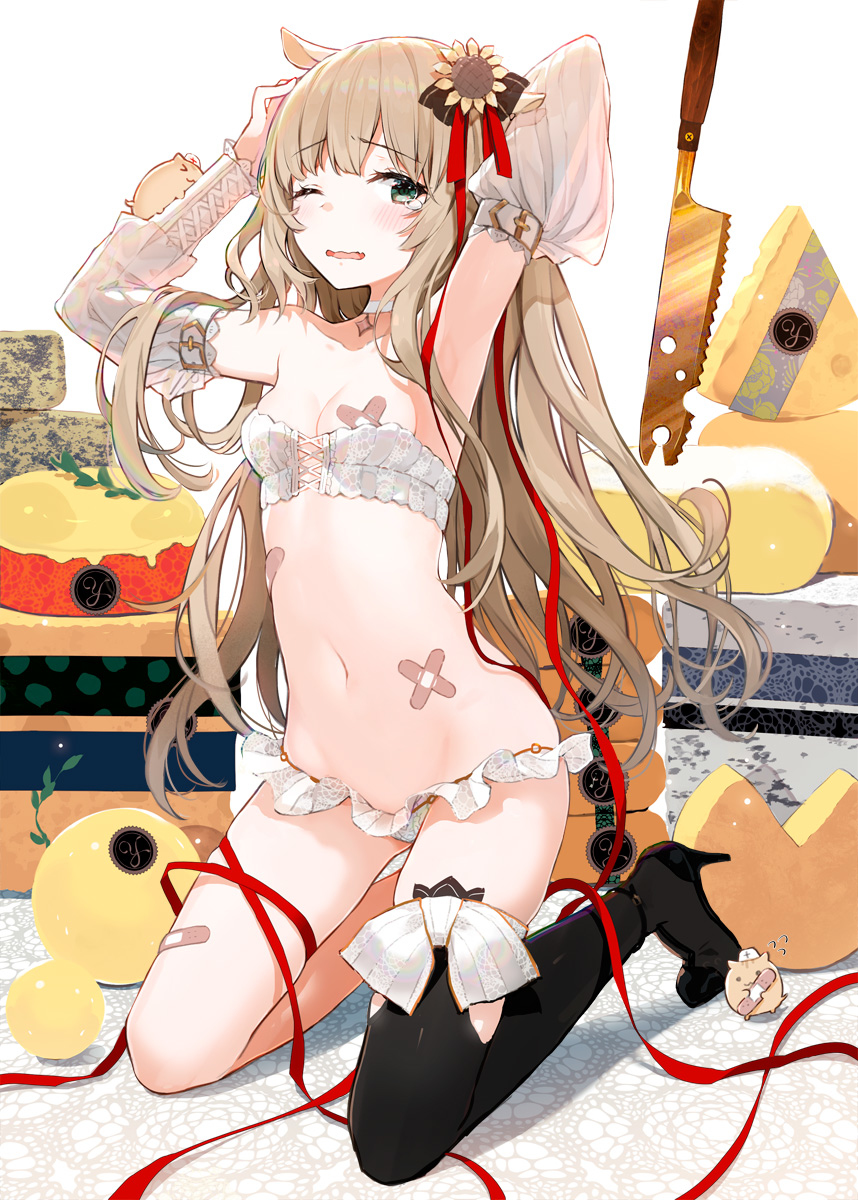 This is a pixiv picture whose title is ドジはむすたさん.