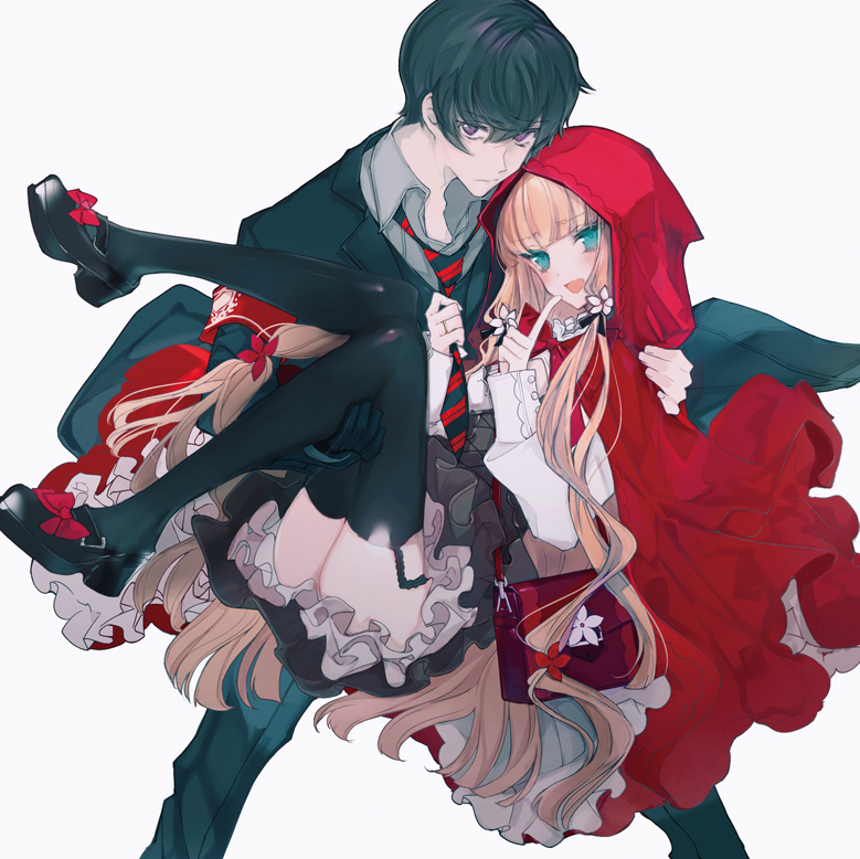 This is a pixiv picture whose title is 特殊能力統轄学院 -叛逆の優等生と悪魔を冠する少女の共犯契約-.