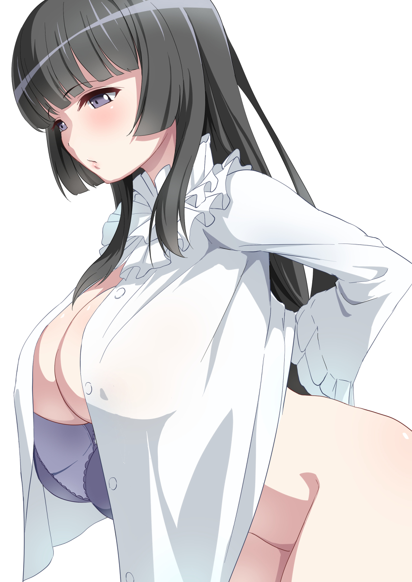 This is a pixiv picture whose title is ブラ外しりんりん.