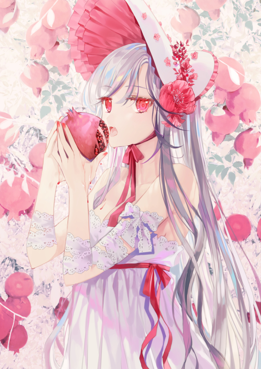 This is a pixiv picture whose title is Pomegranate.