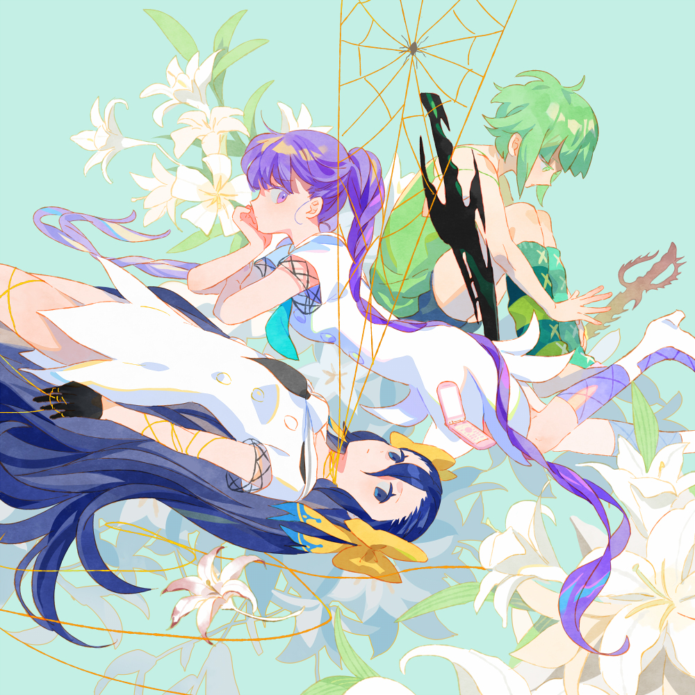 This is a pixiv picture whose title is 澄百合.