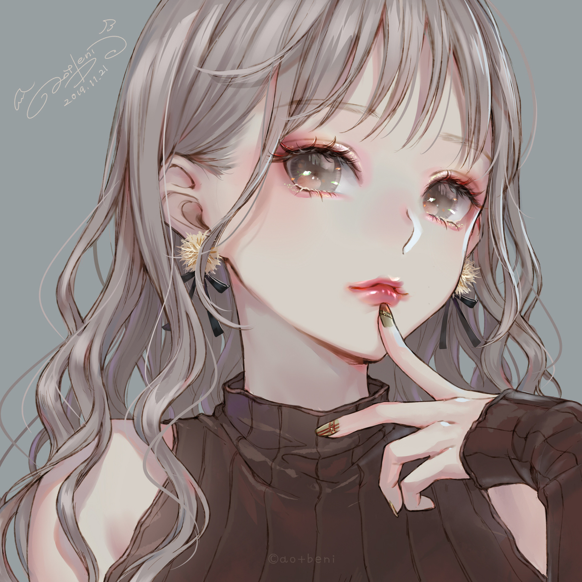 This is a pixiv picture whose title is 秋色メイク３.
