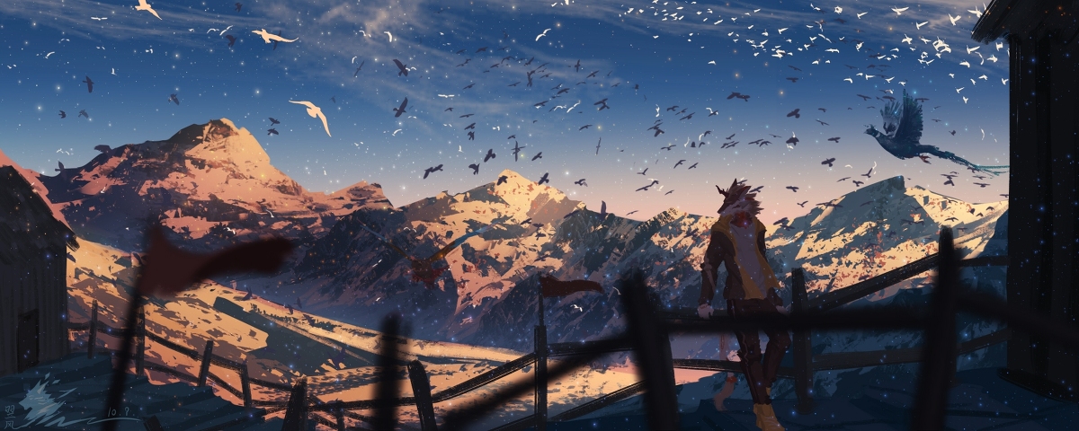 This is a pixiv picture whose title is 聆.