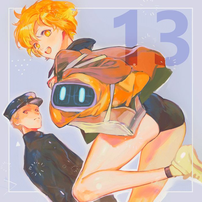 This is a pixiv picture whose title is 13.