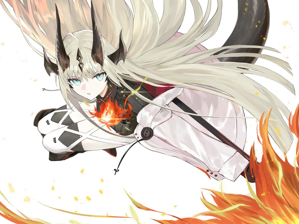 This is a pixiv picture whose title is Arknights.