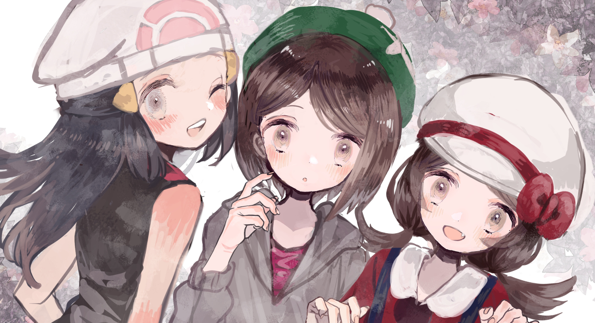 This is a pixiv picture whose title is 主人公ちゃんズ.