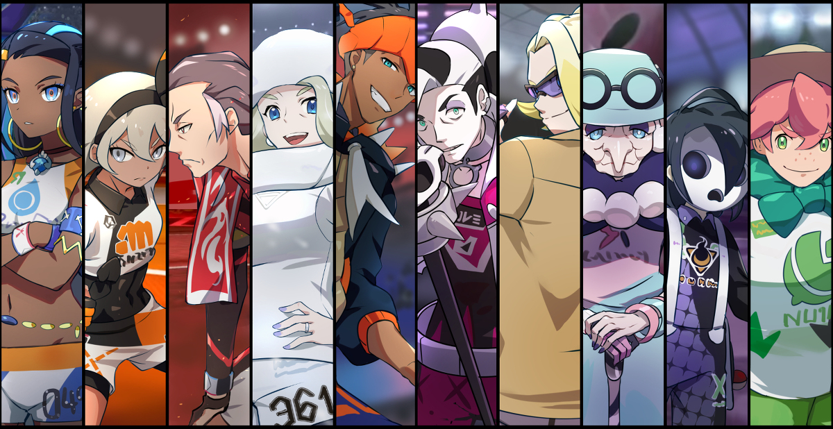 This is a pixiv picture whose title is ジムリーダー.