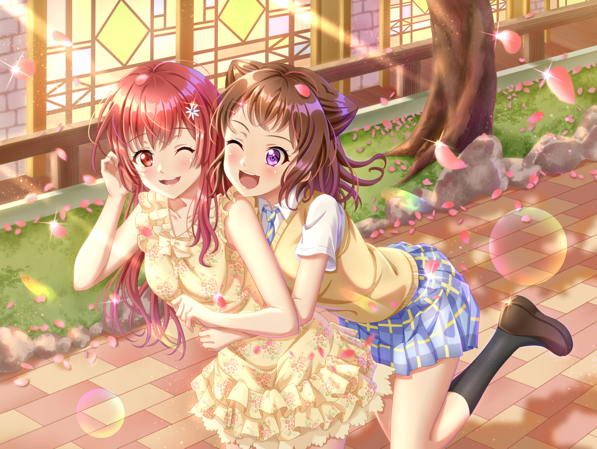 This is a pixiv picture whose title is Reika＆Kasumi.