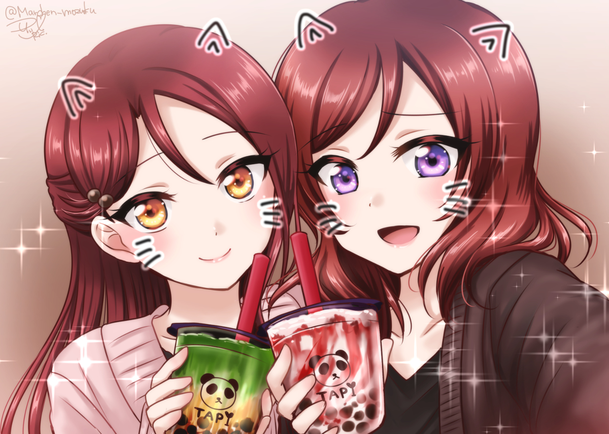 This is a pixiv picture whose title is りこまき.