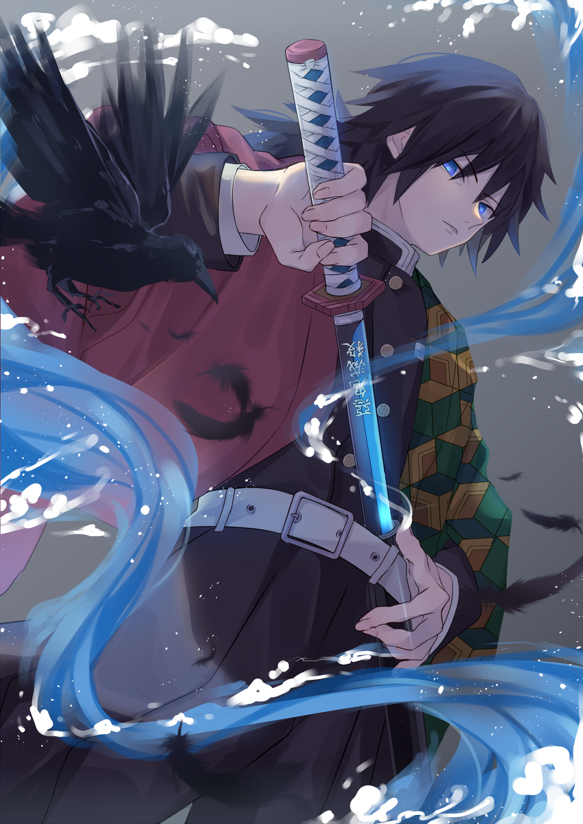 This is a pixiv picture whose title is 水柱.