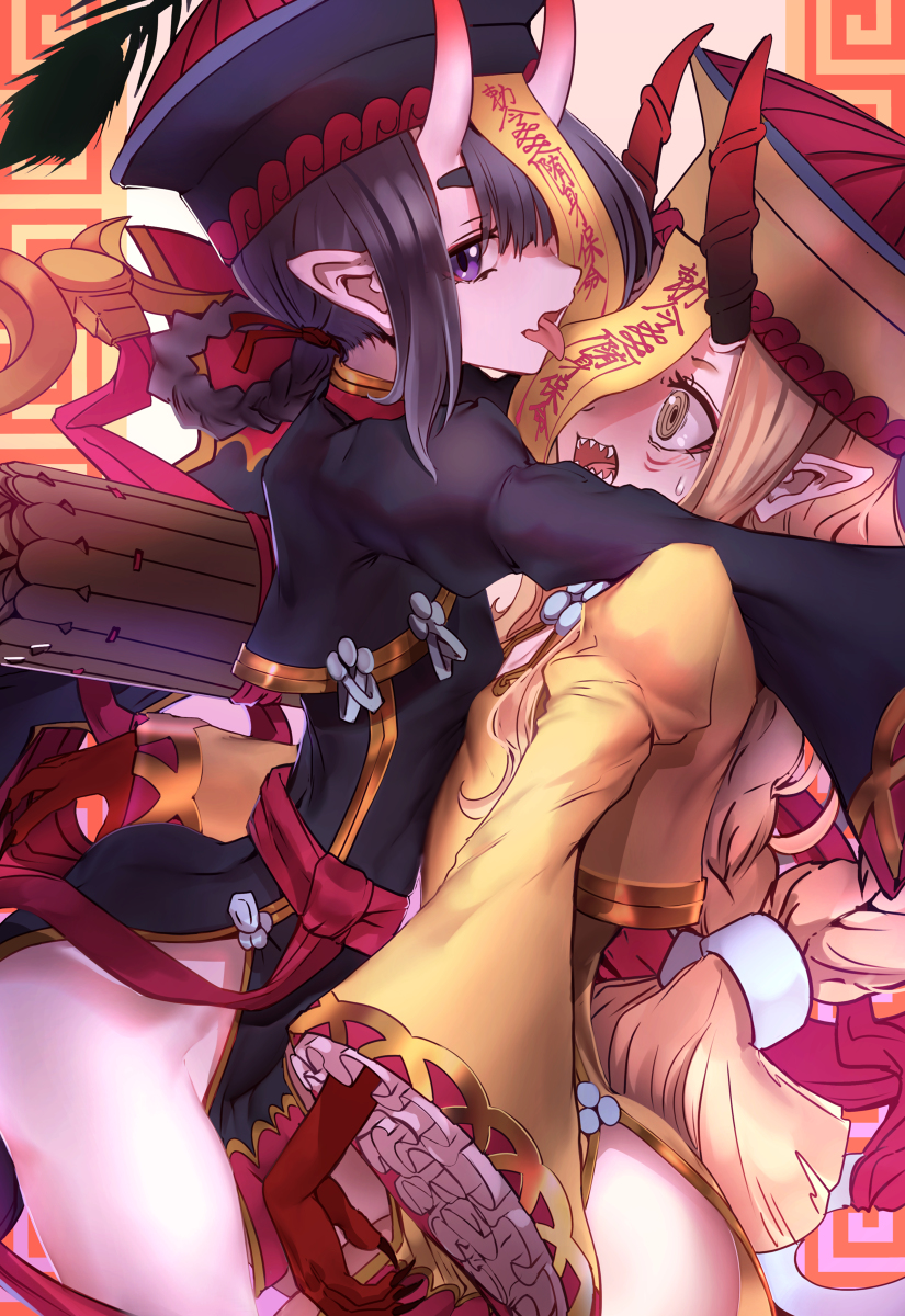 This is a pixiv picture whose title is パーソナルスペースとか関係なさそう.