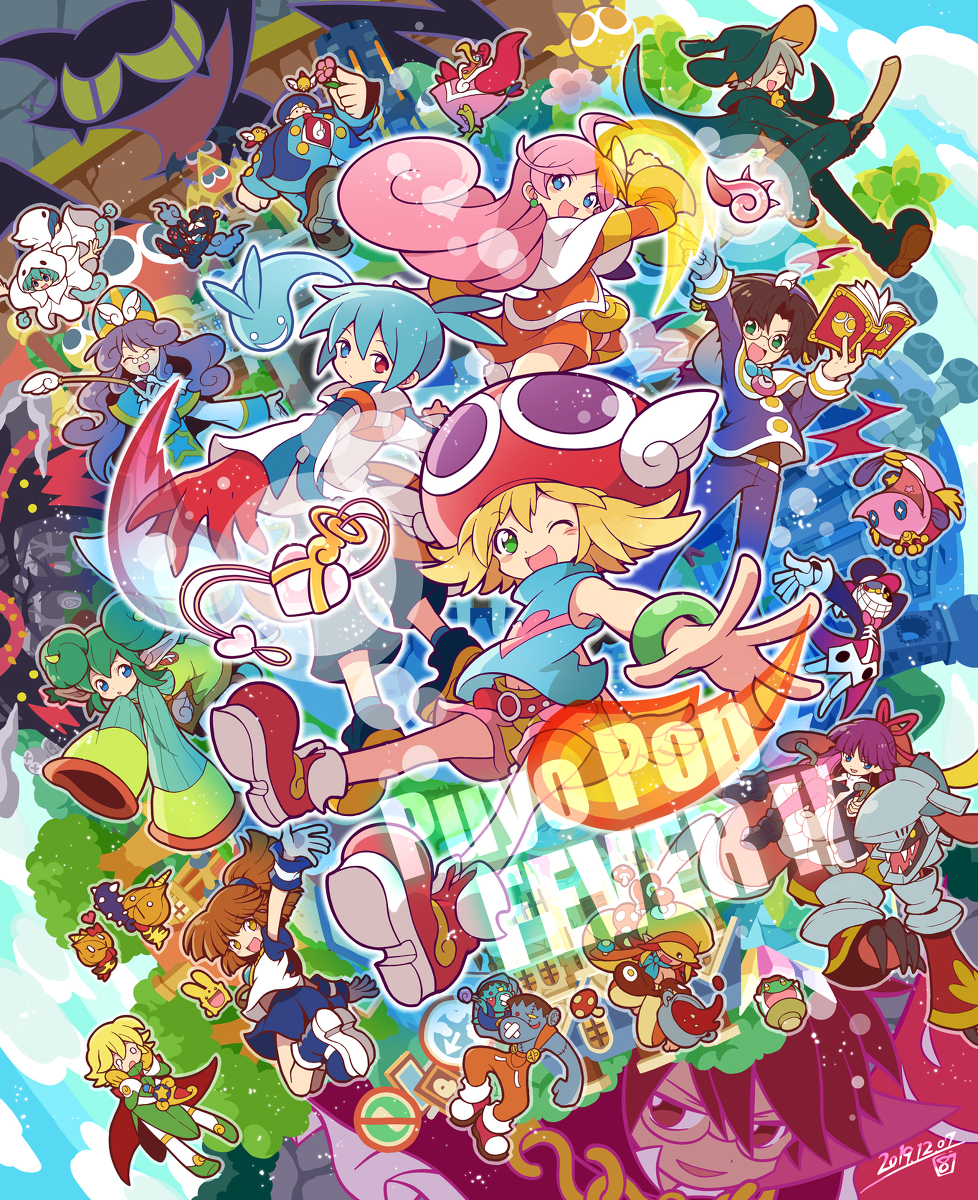 This is a pixiv picture whose title is Puyo Pop FEVER!!.