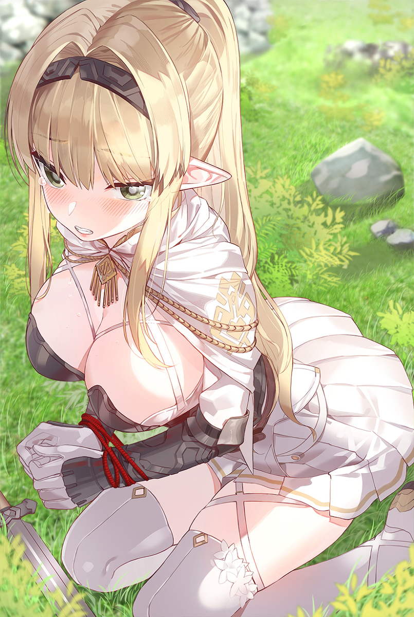 This is a pixiv picture whose title is 😠.