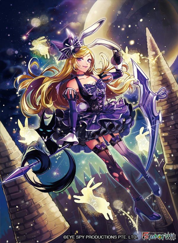 This is a pixiv picture whose title is Dark Alice, Rabbit Princess.