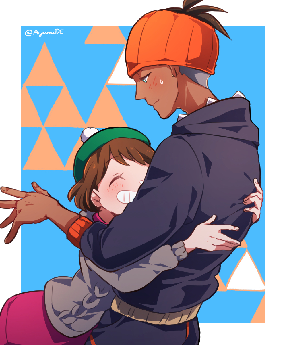 This is a pixiv picture whose title is ぎゅうぎゅ～う.