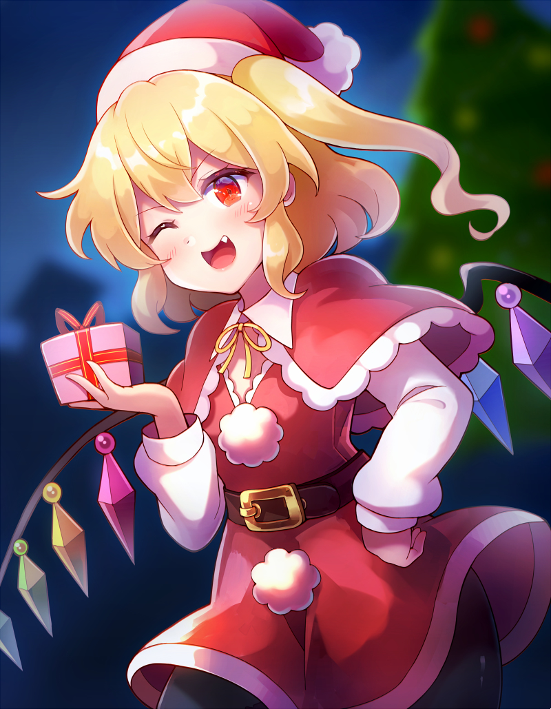 This is a pixiv picture whose title is サンタフランちゃん.