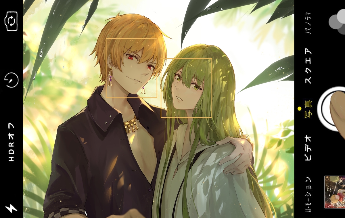 This is a pixiv picture whose title is メソポタミア最強夫婦.