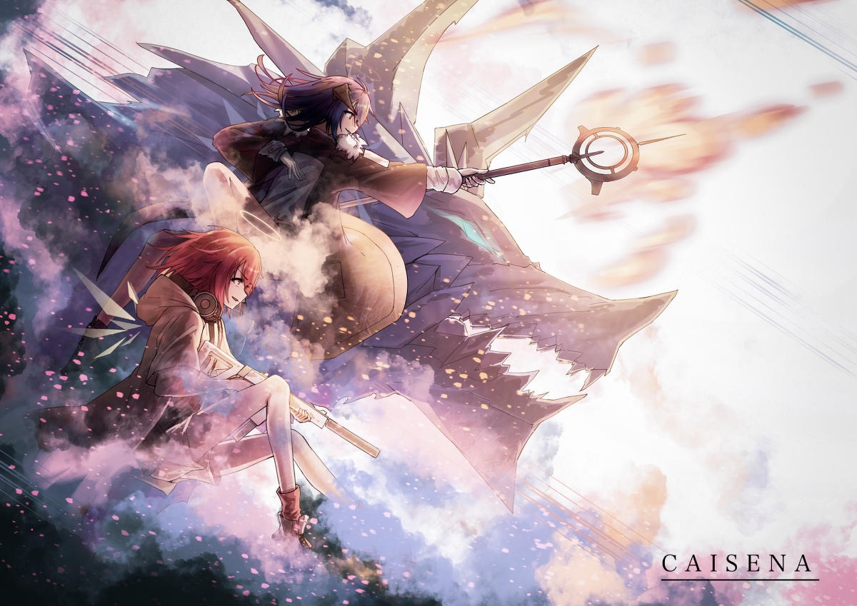 This is a pixiv picture whose title is 战意.