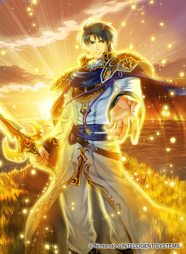 This is a pixiv picture whose title is ファイアーエムブレムサイファ / 愛に生きた魂 シグルド.